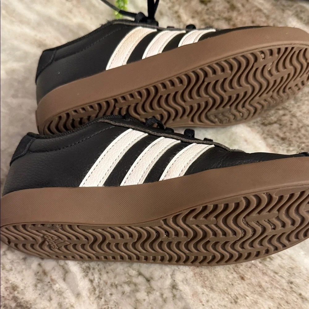 adidas black lace
